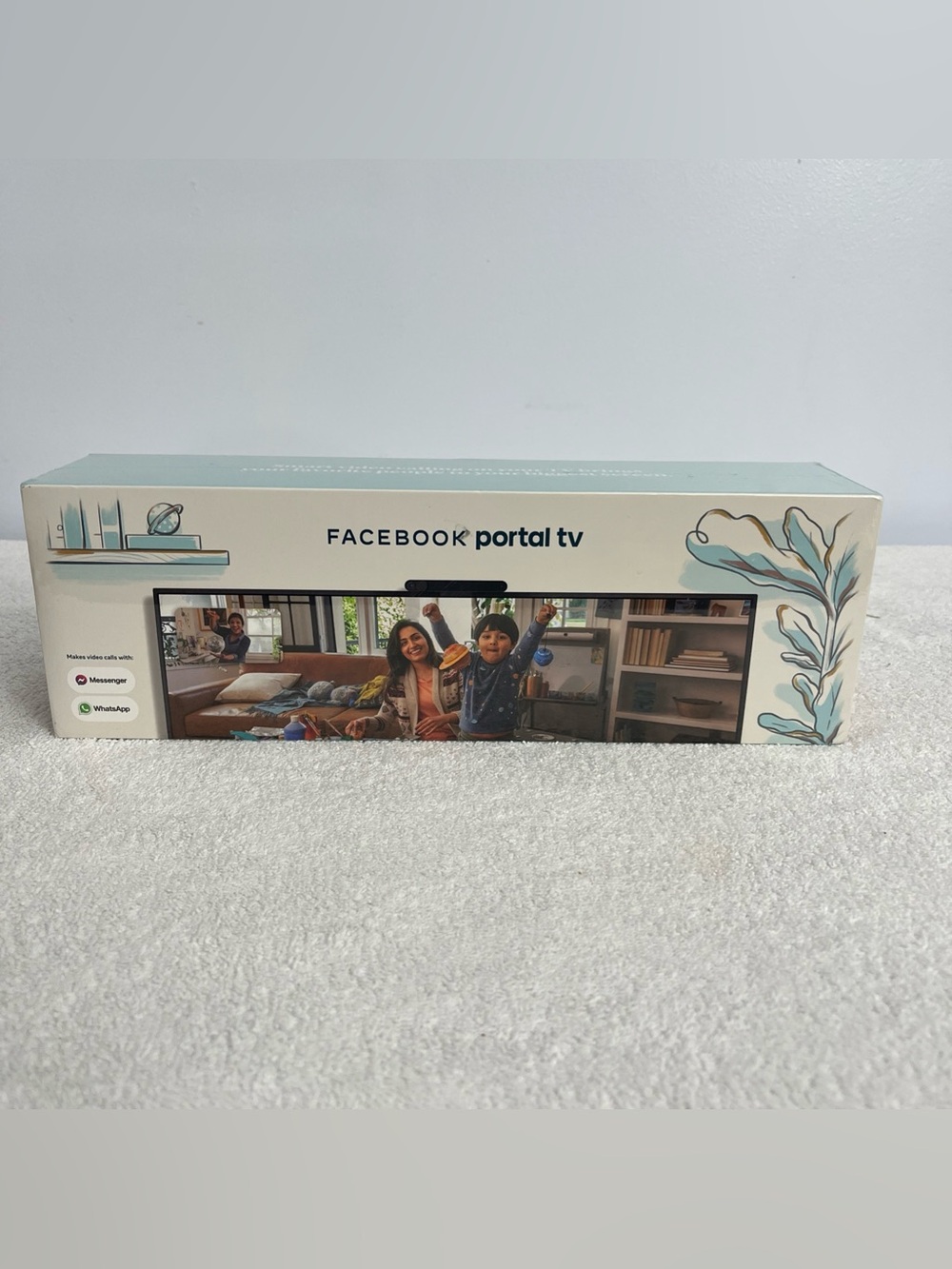 New Sealed Facebook Portal TV Smart Video Calling On Your TV with Alexa (LW94NS)